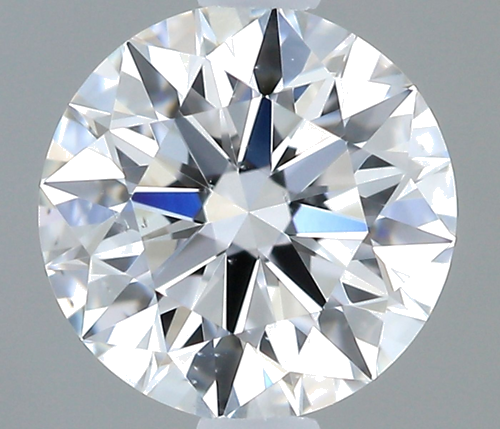 0.43 carat F-SI1 Excellent cut Natūralus Round Deimantas (1)