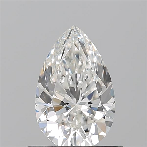 0.7 carat G-VS1 Natūralus Pear Deimantas (1)