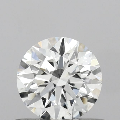 0.5 carat F-VVS2 Excellent cut Natūralus Round Deimantas (1)