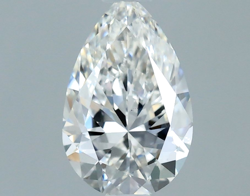 0.5 carat E-VS2 Natūralus Pear Deimantas (1)