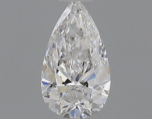 0.3 carat D-SI1 Natūralus Pear Deimantas (1)