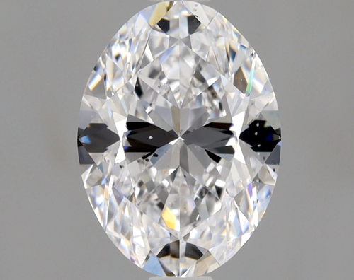1.5 carat D-SI1 Natūralus Oval Deimantas (1)