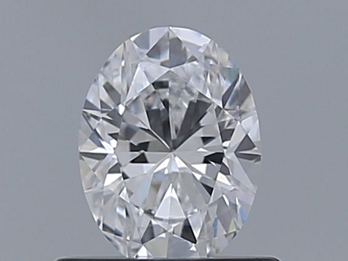 0.5 carat D-VS1 Natūralus Oval Deimantas (1)
