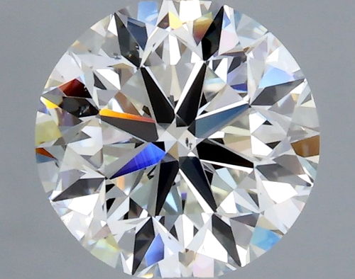 0.9 carat H-SI1 Very Good cut Natūralus Round Deimantas (1)