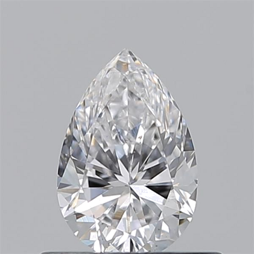 0.51 carat D-SI1 Natūralus Pear Deimantas (1)
