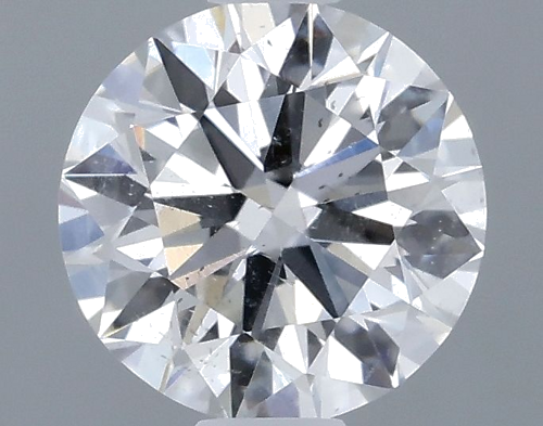 0.46 carat F-SI2 Excellent cut Natūralus Round Deimantas (1)