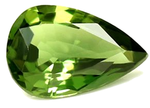 0.66 carat GREEN Pear Safyras (1)