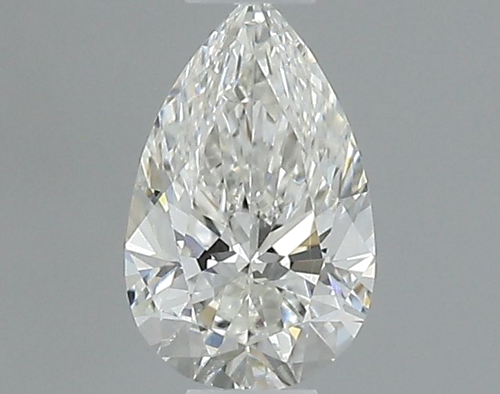 0.35 carat I-SI1 Natūralus Pear Deimantas (1)