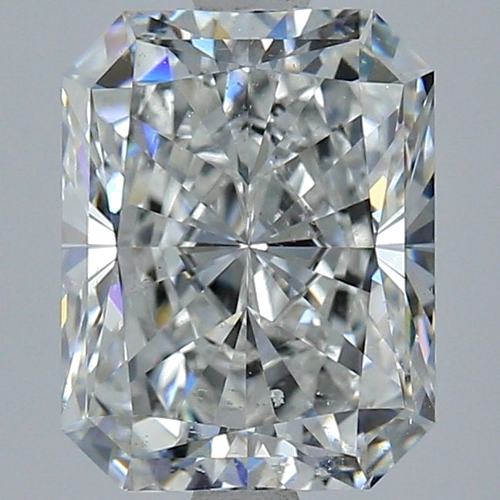 4.01 carat G-SI1 Natūralus Radiant Deimantas (1)
