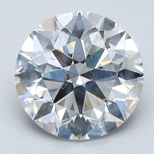 2.51 carat I-SI2 Excellent cut Natūralus Round Deimantas (1)