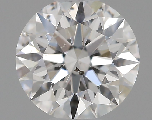 0.4 carat F-SI2 Excellent cut Natūralus Round Deimantas (1)