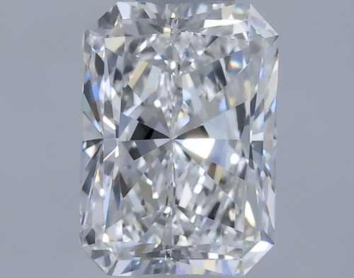0.5 carat F-VS2 Natūralus Radiant Deimantas (1)
