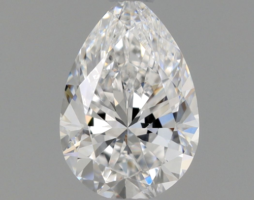 0.41 carat D-VVS2 Natūralus Pear Deimantas (1)