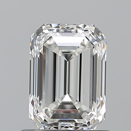 1.01 carat H-VVS2 Natūralus Emerald Deimantas (1)