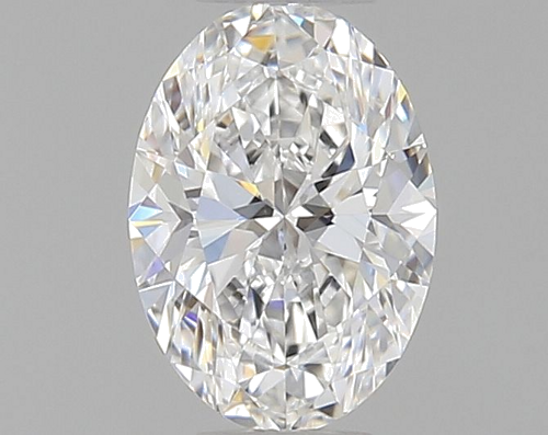 0.34 carat D-VVS2 Natūralus Oval Deimantas (1)