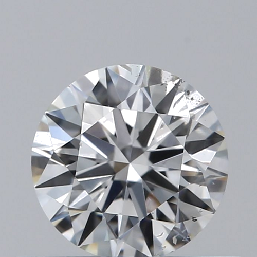 0.41 carat F-SI2 Excellent cut Natūralus Round Deimantas (1)