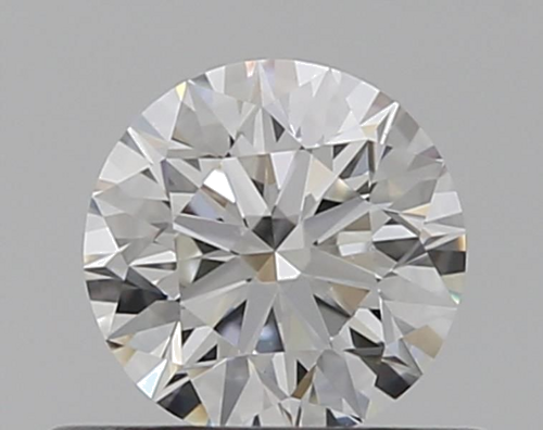 0.37 carat F-VVS1 Excellent cut Natūralus Round Deimantas (1)