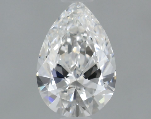0.3 carat F-VVS2 Natūralus Pear Deimantas (1)
