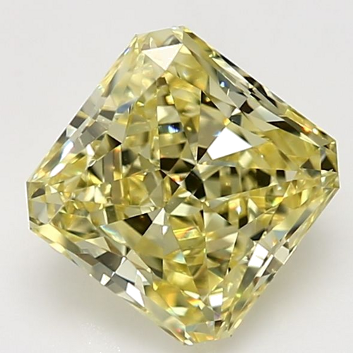 3.06 carat Fancy Intense  Yellow-VS1 Natūralus Radiant Deimantas (1)