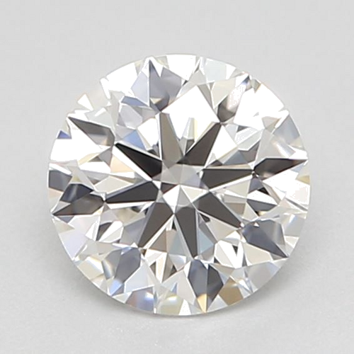 0.43 carat F-VVS1 Excellent cut Natūralus Round Deimantas (1)