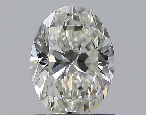 0.71 carat H-VS1 Natūralus Oval Deimantas (1)