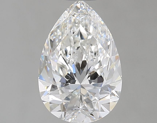 1.06 carat G-SI1 Natūralus Pear Deimantas (1)