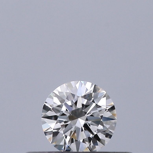 0.19 carat F-VVS2 Excellent cut Natūralus Round Deimantas (1)