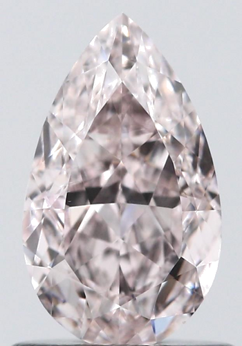 1.01 carat Fancy Light Pink-SI1 Natūralus Pear Deimantas (1)