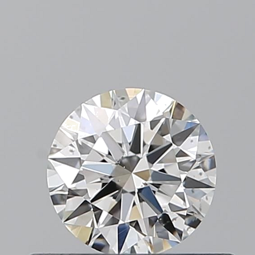0.42 carat F-SI1 Excellent cut Natūralus Round Deimantas (1)