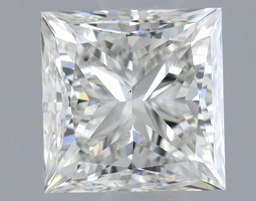 0.6 carat I-VS1 Natūralus Princess Deimantas (1)