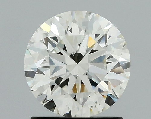 1.25 carat I-SI1 Excellent cut Natūralus Round Deimantas (1)