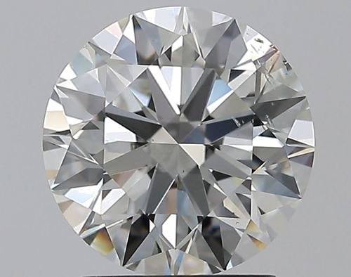2.01 carat I-SI1 Excellent cut Natūralus Round Deimantas (1)