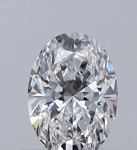 0.42 carat E-VVS1 Natūralus Oval Deimantas (1)
