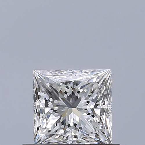 0.51 carat F-VVS1 Natūralus Princess Deimantas (1)