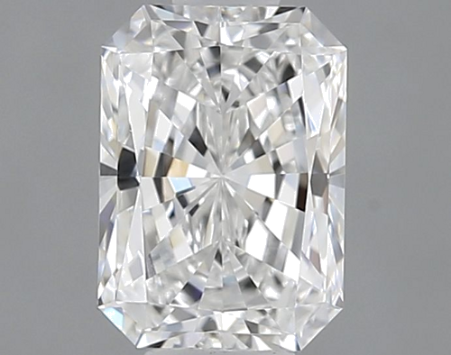 0.5 carat E-VVS1 Natūralus Radiant Deimantas (1)