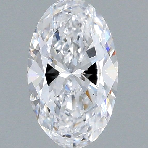 0.5 carat D-VS2 Natūralus Oval Deimantas (1)