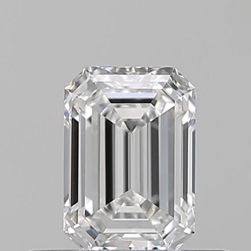0.5 carat E-VVS1 Natūralus Emerald Deimantas (1)