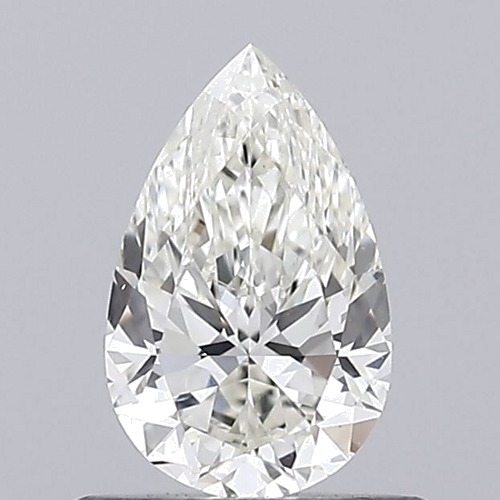 0.51 carat J-SI1 Natūralus Pear Deimantas (1)