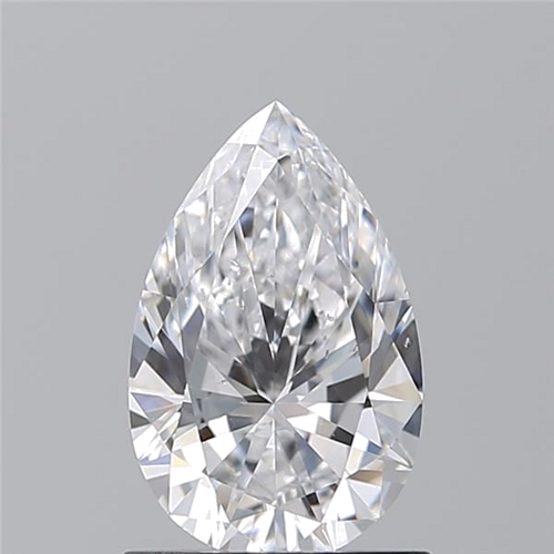 0.91 carat D-SI1 Natūralus Pear Deimantas (1)
