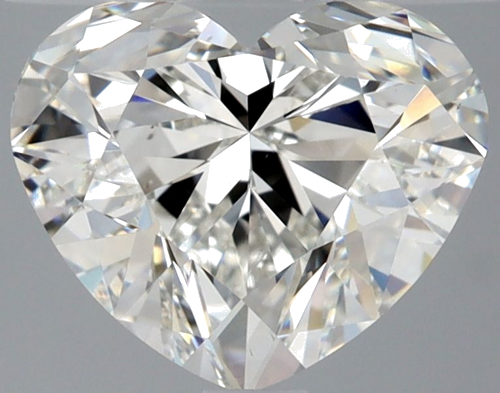 2.01 carat H-VS1 Natūralus Heart Deimantas (1)