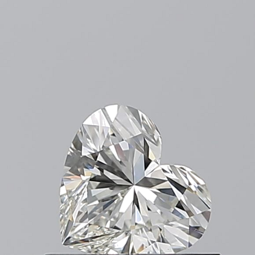 0.51 carat J-VS1 Natūralus Heart Deimantas (1)