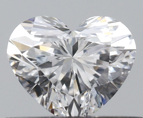0.35 carat E-VVS2 Natūralus Heart Deimantas (1)