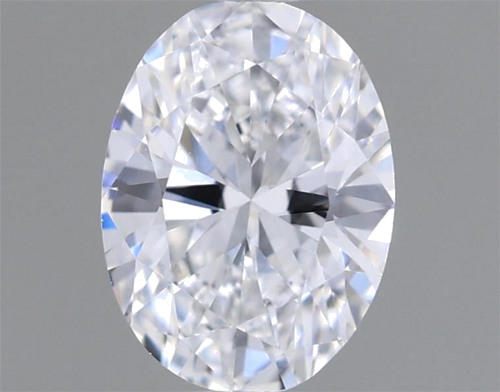 0.45 carat D-VVS2 Natūralus Oval Deimantas (1)