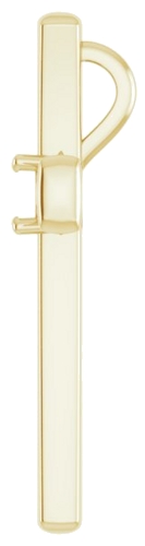 Pakabukas „Cross“ 14k yellow gold Round 4.4mm (3)