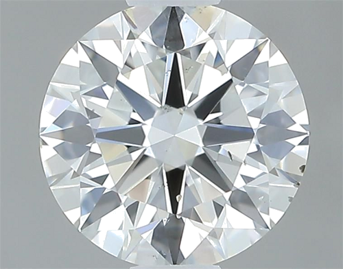 0.59 carat H-SI1 Excellent cut Natūralus Round Deimantas (1)