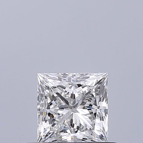 0.51 carat F-VS1 Natūralus Princess Deimantas (1)
