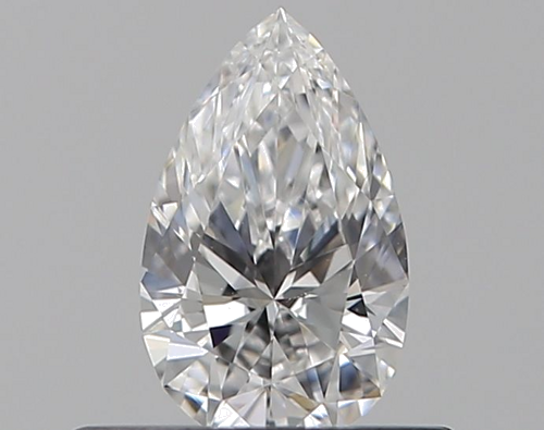 0.31 carat D-VS2 Natūralus Pear Deimantas (1)