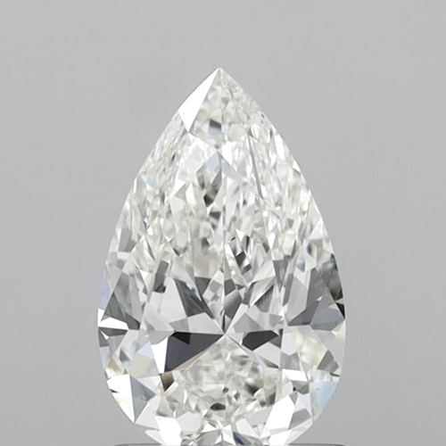 1.01 carat I-VS1 Natūralus Pear Deimantas (1)