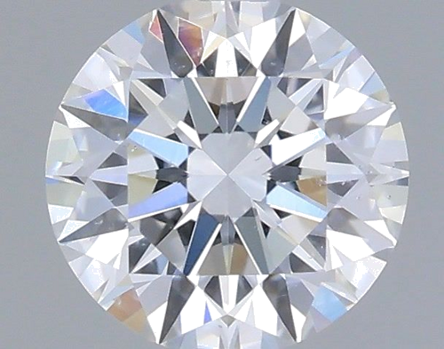0.52 carat F-SI1 Excellent cut Natūralus Round Deimantas (1)