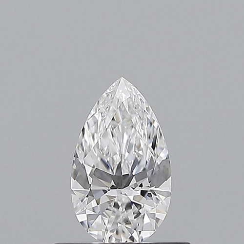 0.5 carat D-VVS1 Natūralus Pear Deimantas (1)